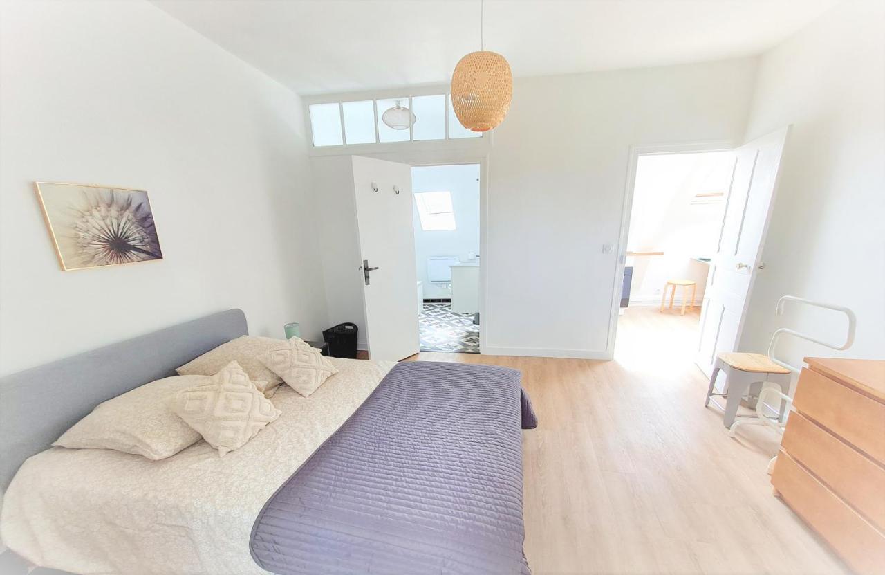 Joli Appartement Cosy Avec Jardin Lanvallay Esterno foto